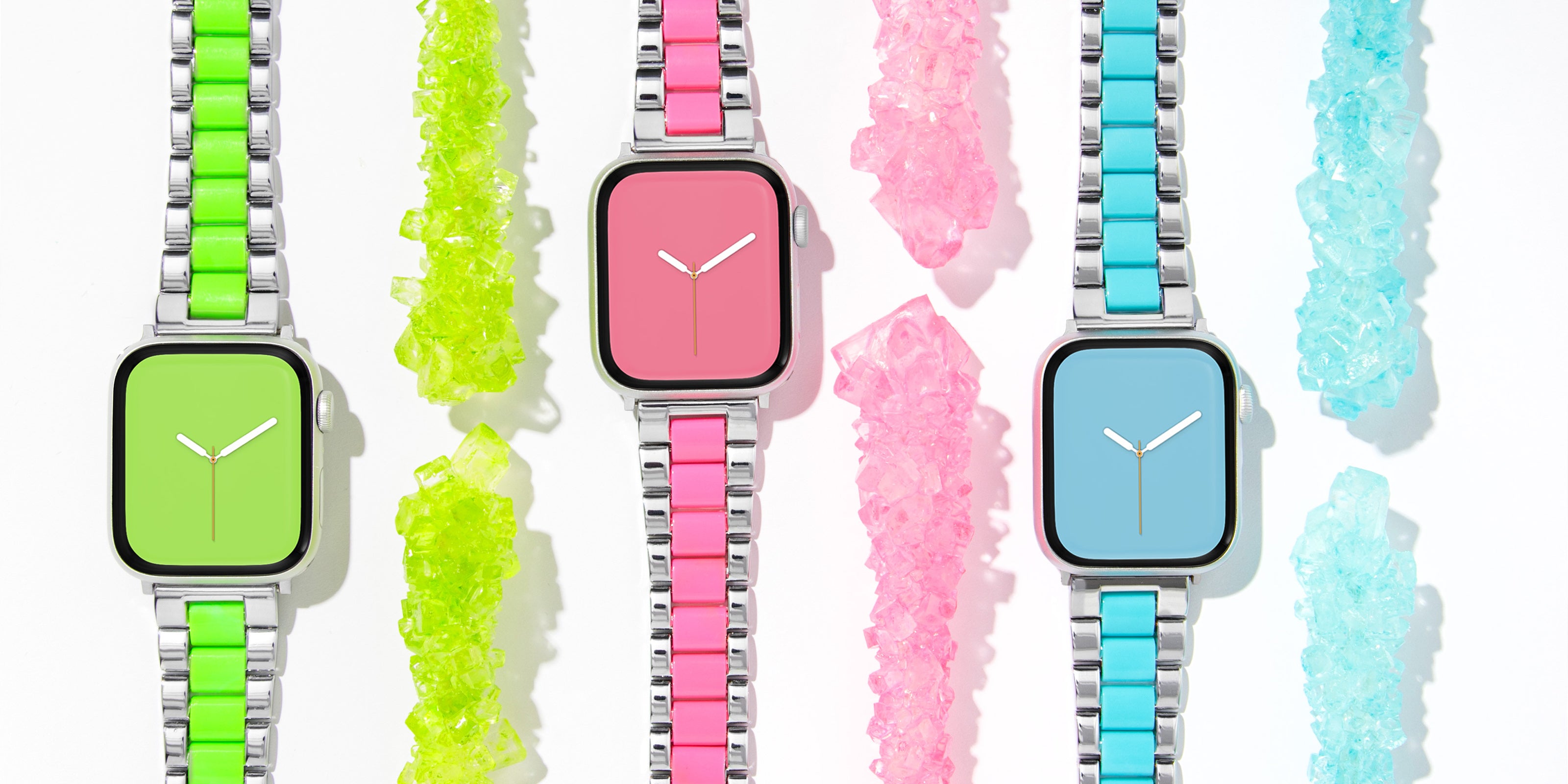 Band Candy Metal Two-Toned Straps