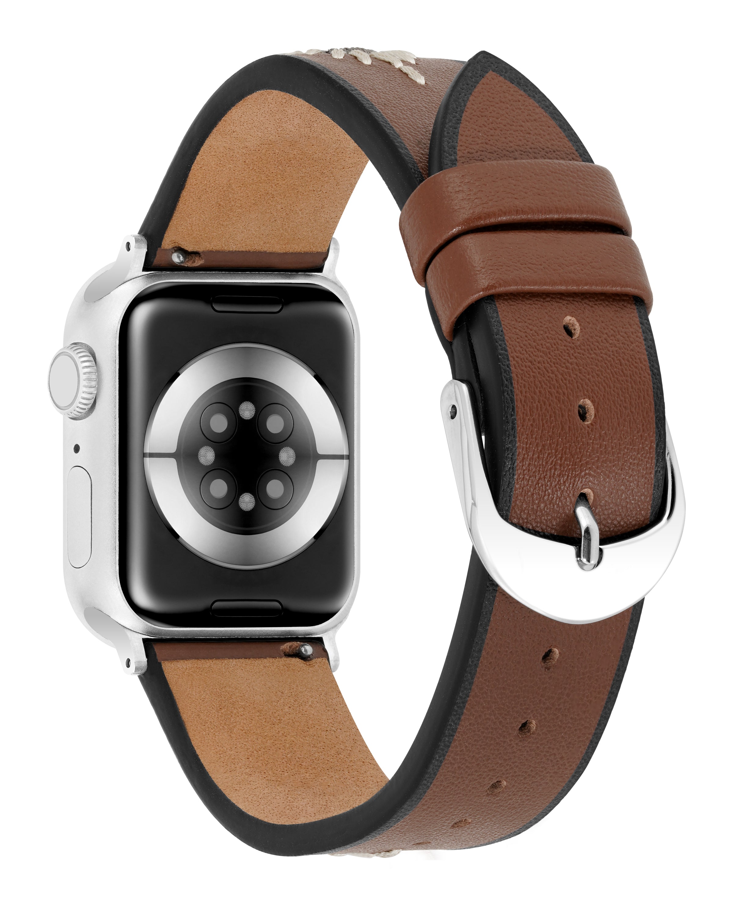 Wrangler® "Western Starburst" Leather Stitched Band for Apple Watch®