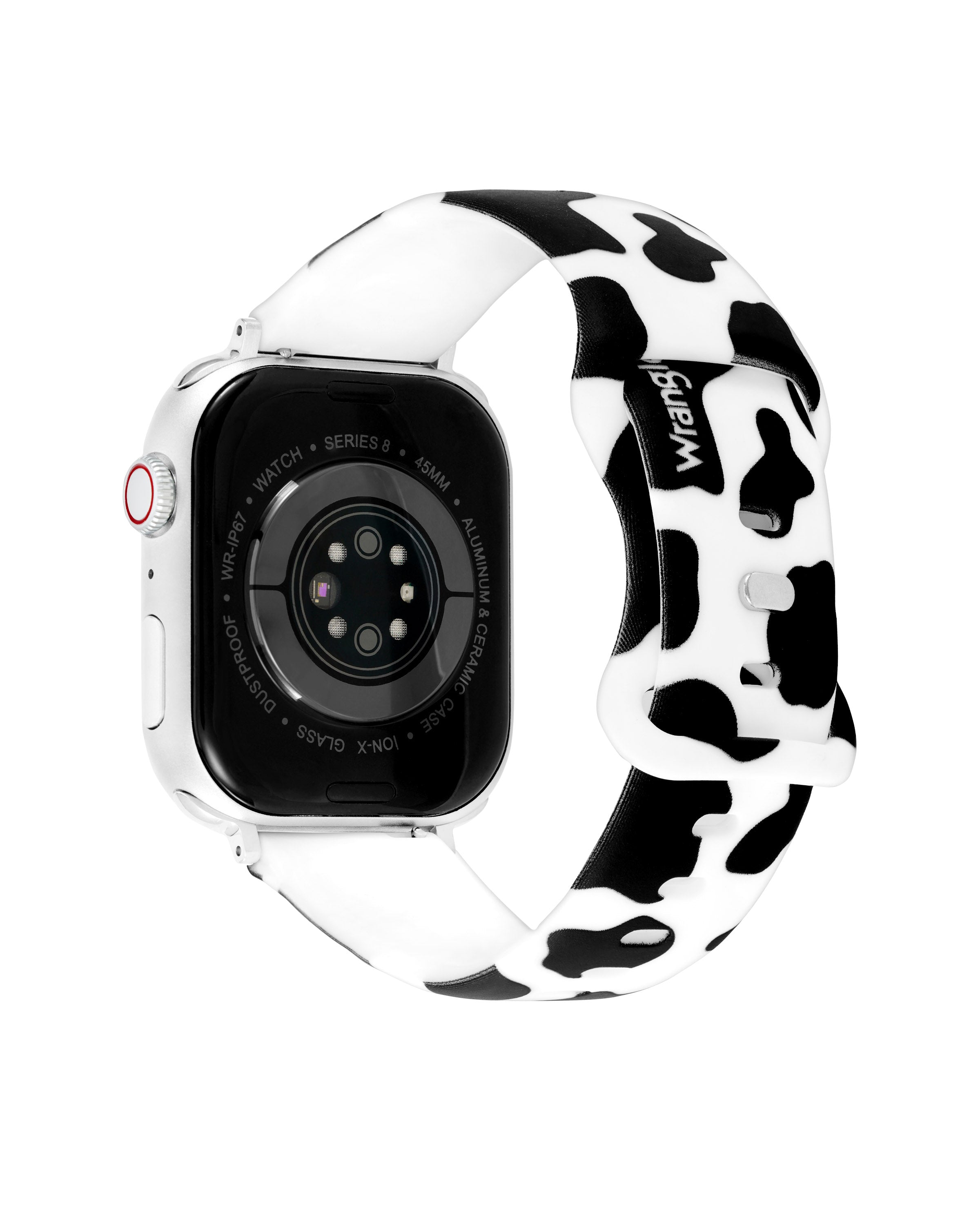 Wrangler® “Frontier Spirit” Cow Print Silicone Band for Apple Watch®