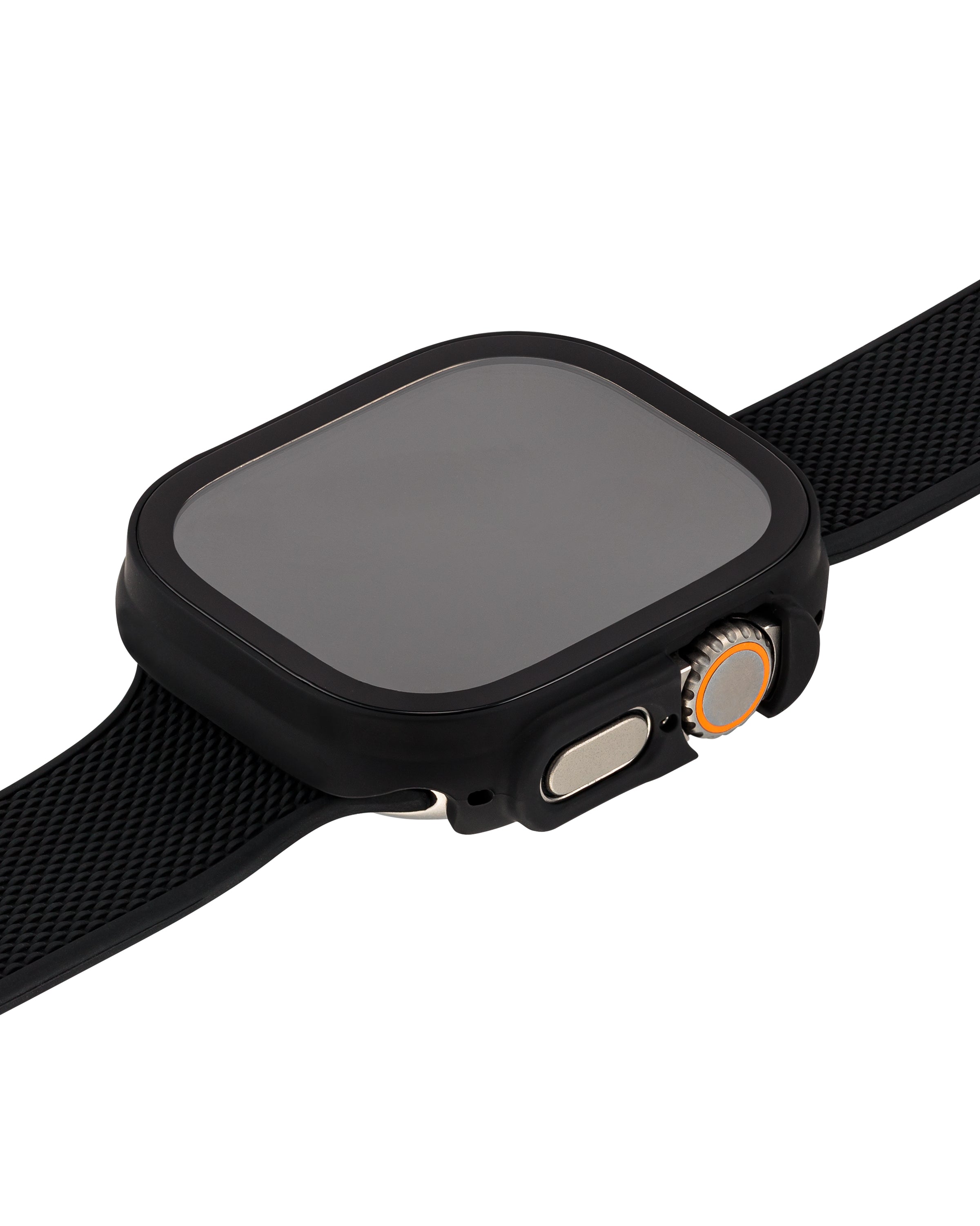 Protective Glass with Integrated Protective Case for Apple Watch®
