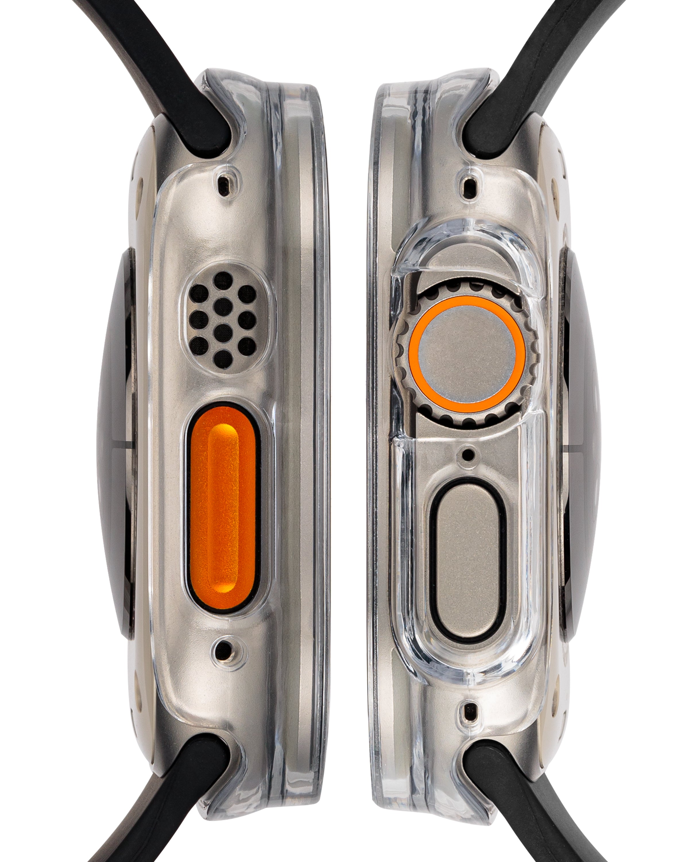 Protective Glass with Integrated Protective Case for Apple Watch®