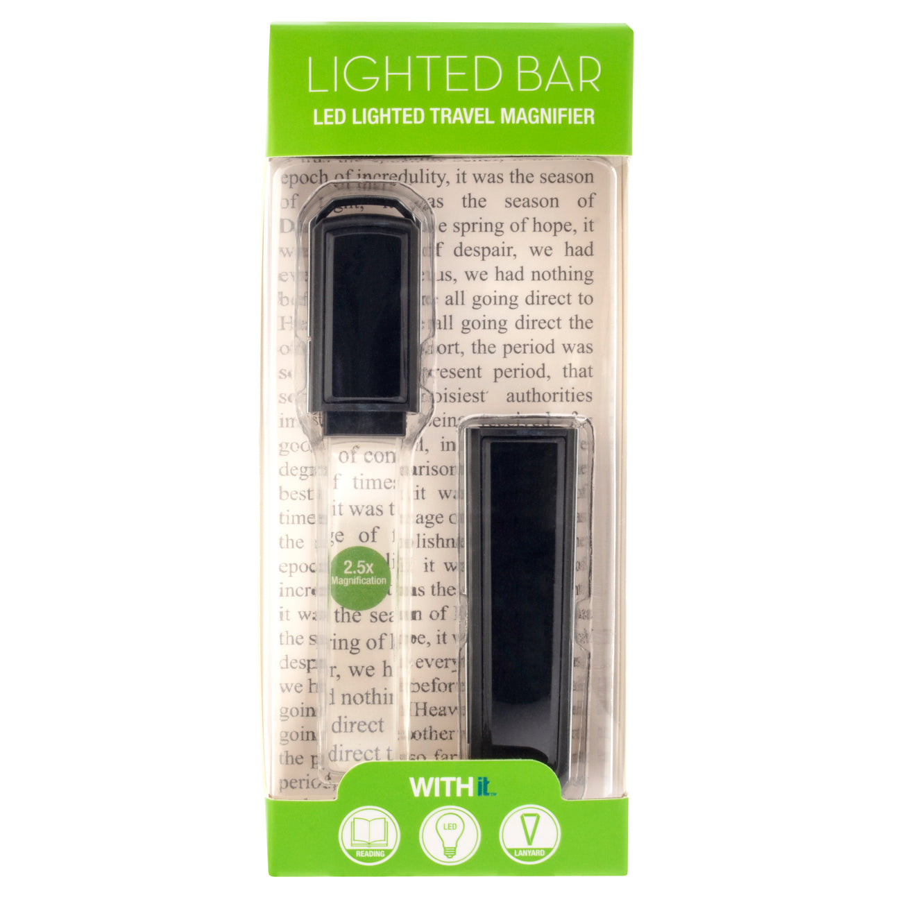 Bar Lighted Magnifier