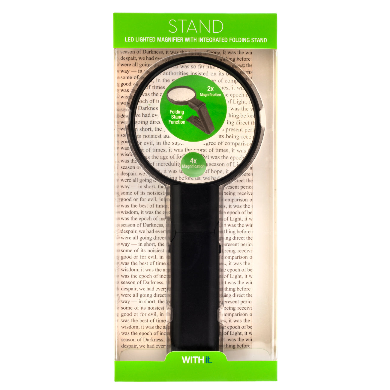 Lighted Hands Free Magnifier