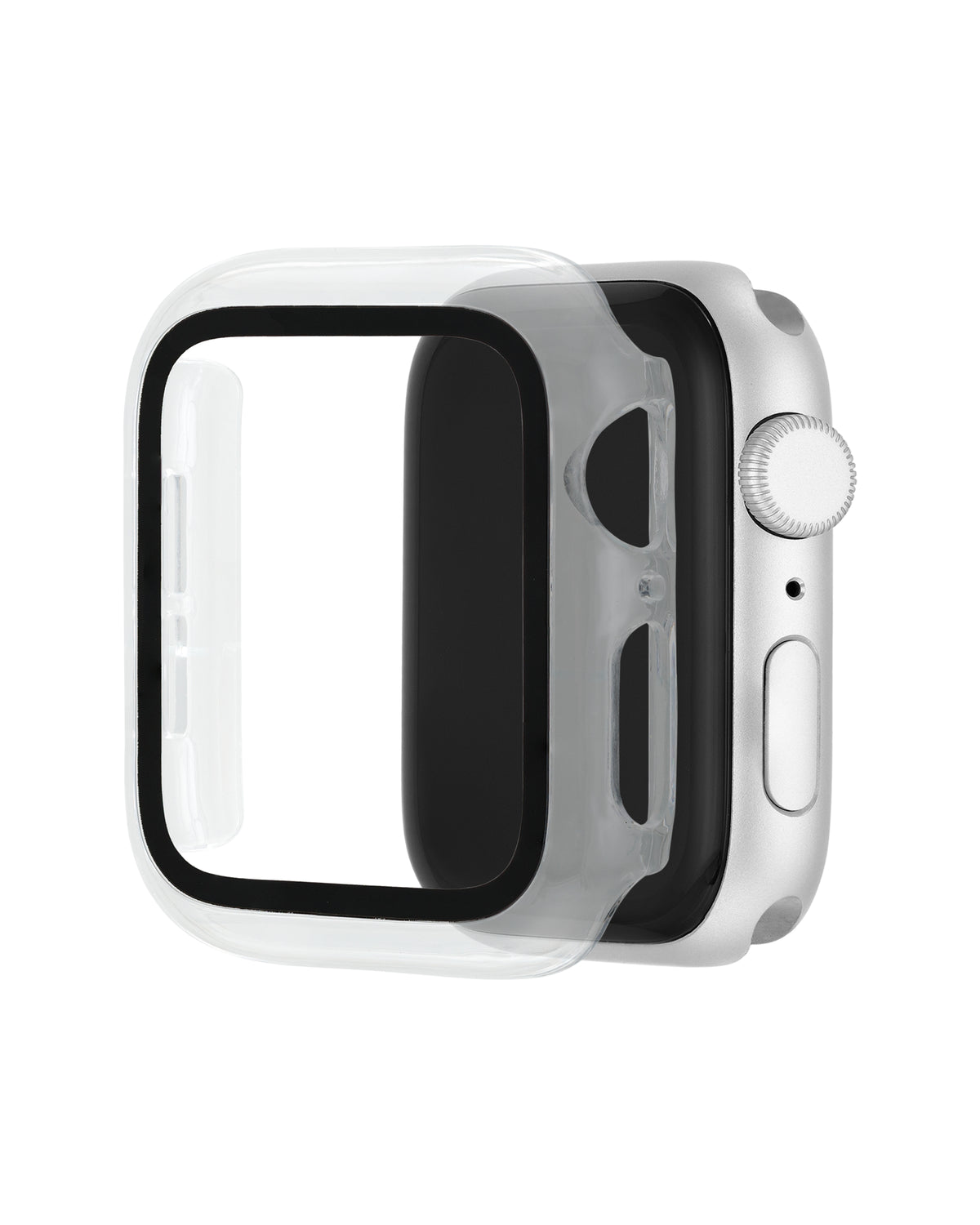 WITHit Apple Watch 38mm Protective Glass with Integrated Clear Bumper