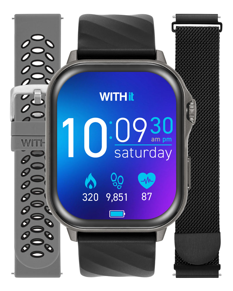 WITHit Giga Smartwatch Bundle, 3-Pack