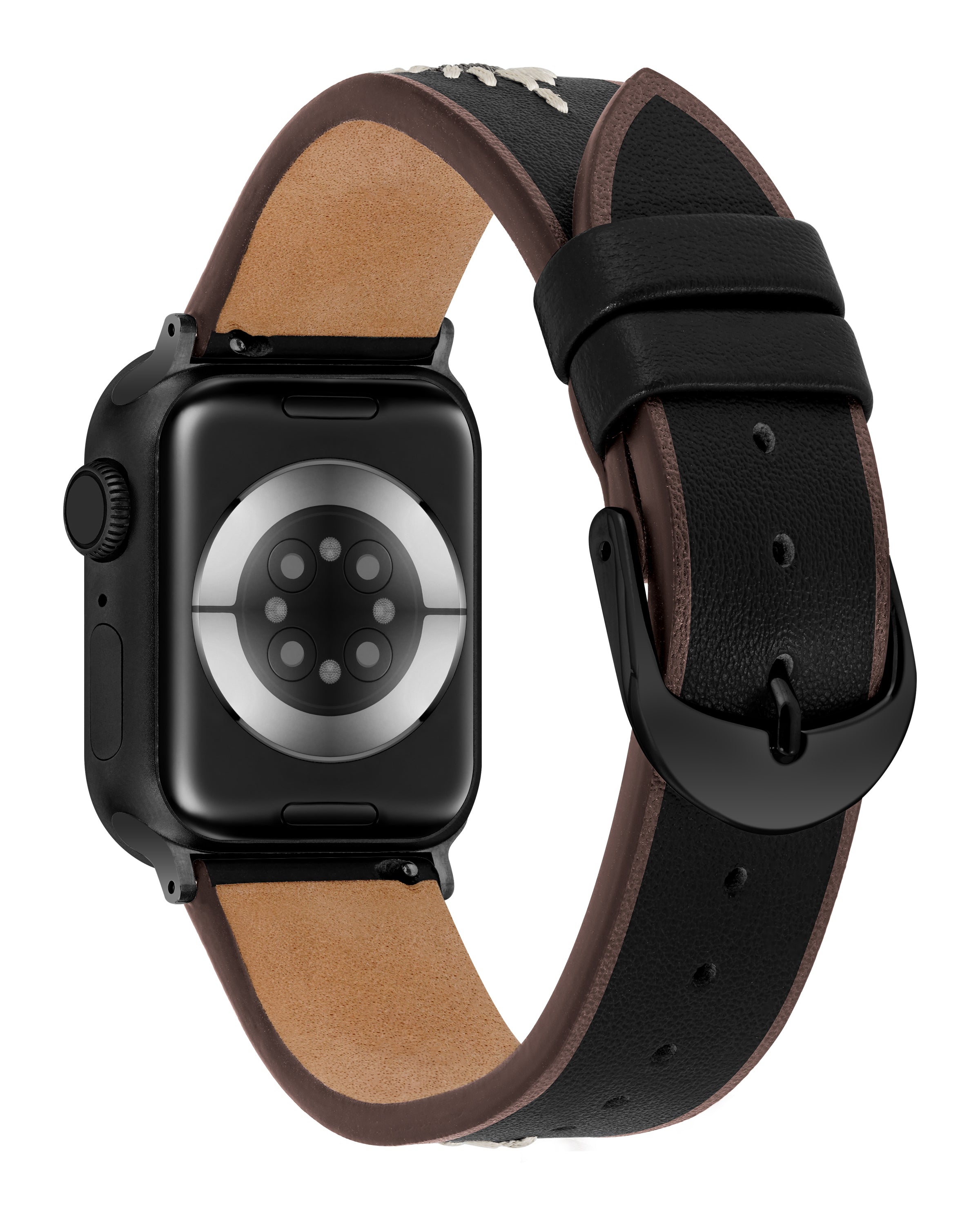 Wrangler® "Western Starburst" Leather Stitched Band for Apple Watch®