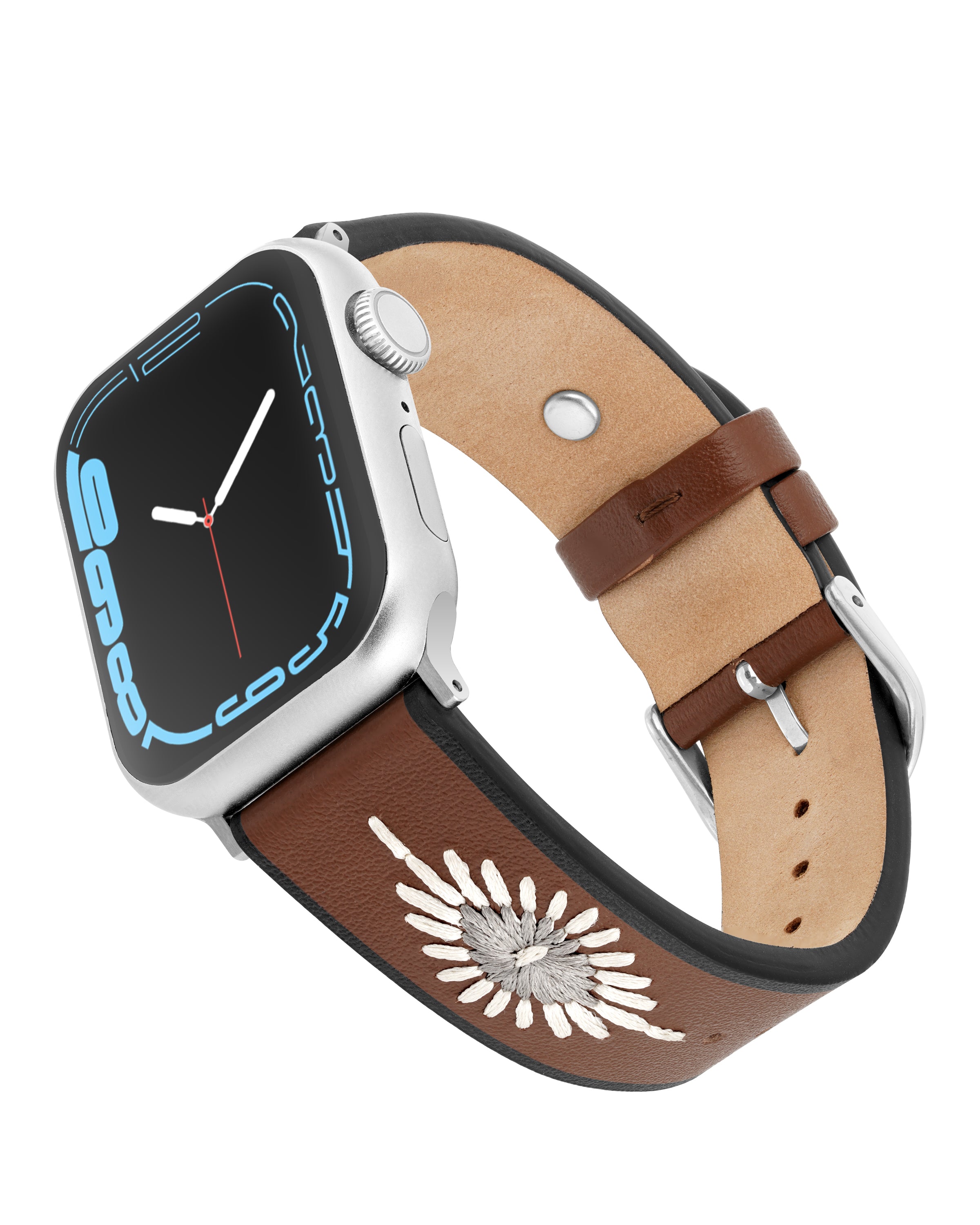 Wrangler® "Western Starburst" Leather Stitched Band for Apple Watch®