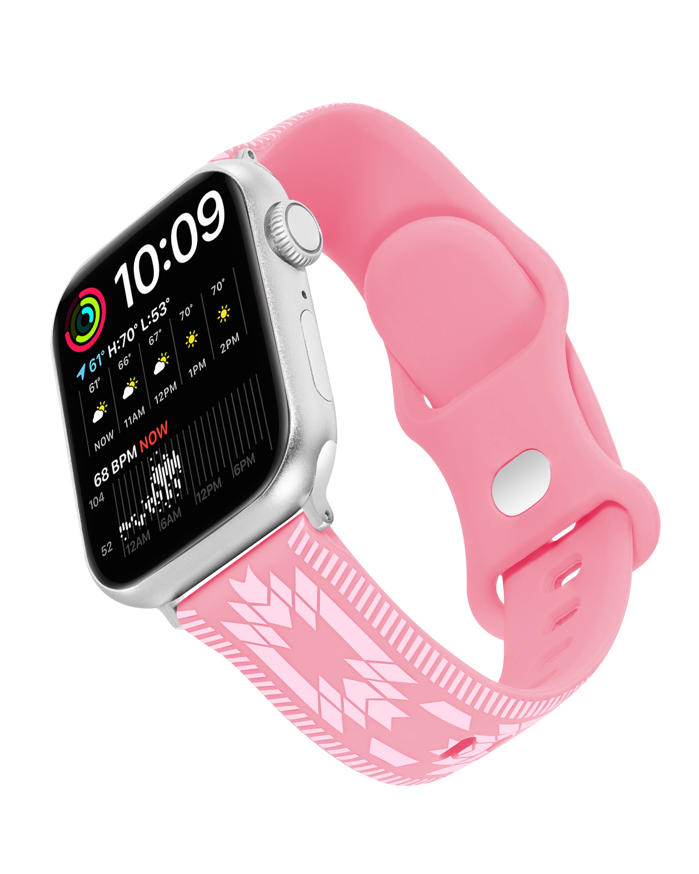 Wrangler® "Aztec Trail" Silicone Band For Apple Watch®