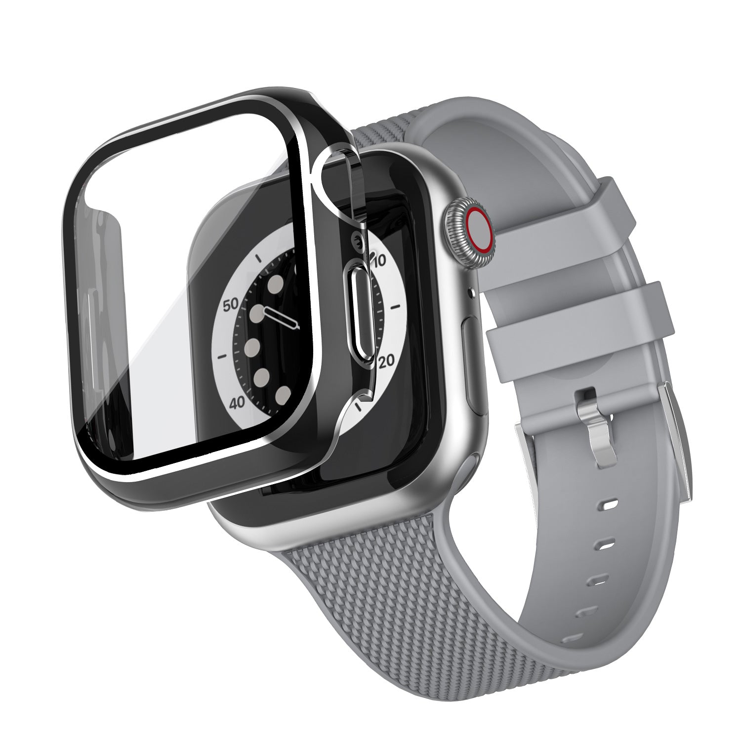 Protective Case with Glass for Apple Watch®