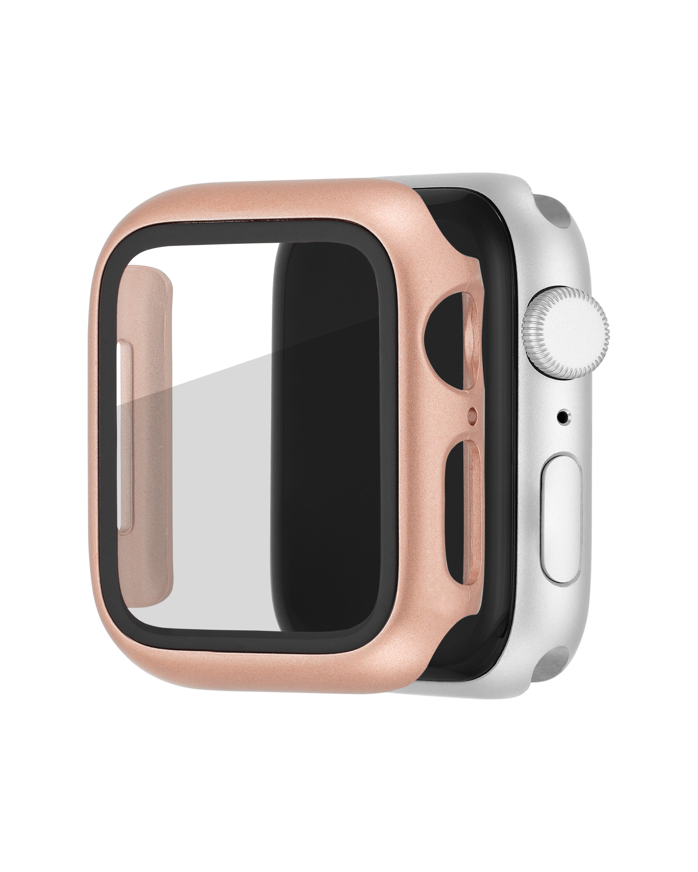 Protective Glass with Integrated Protective Case for Apple Watch®