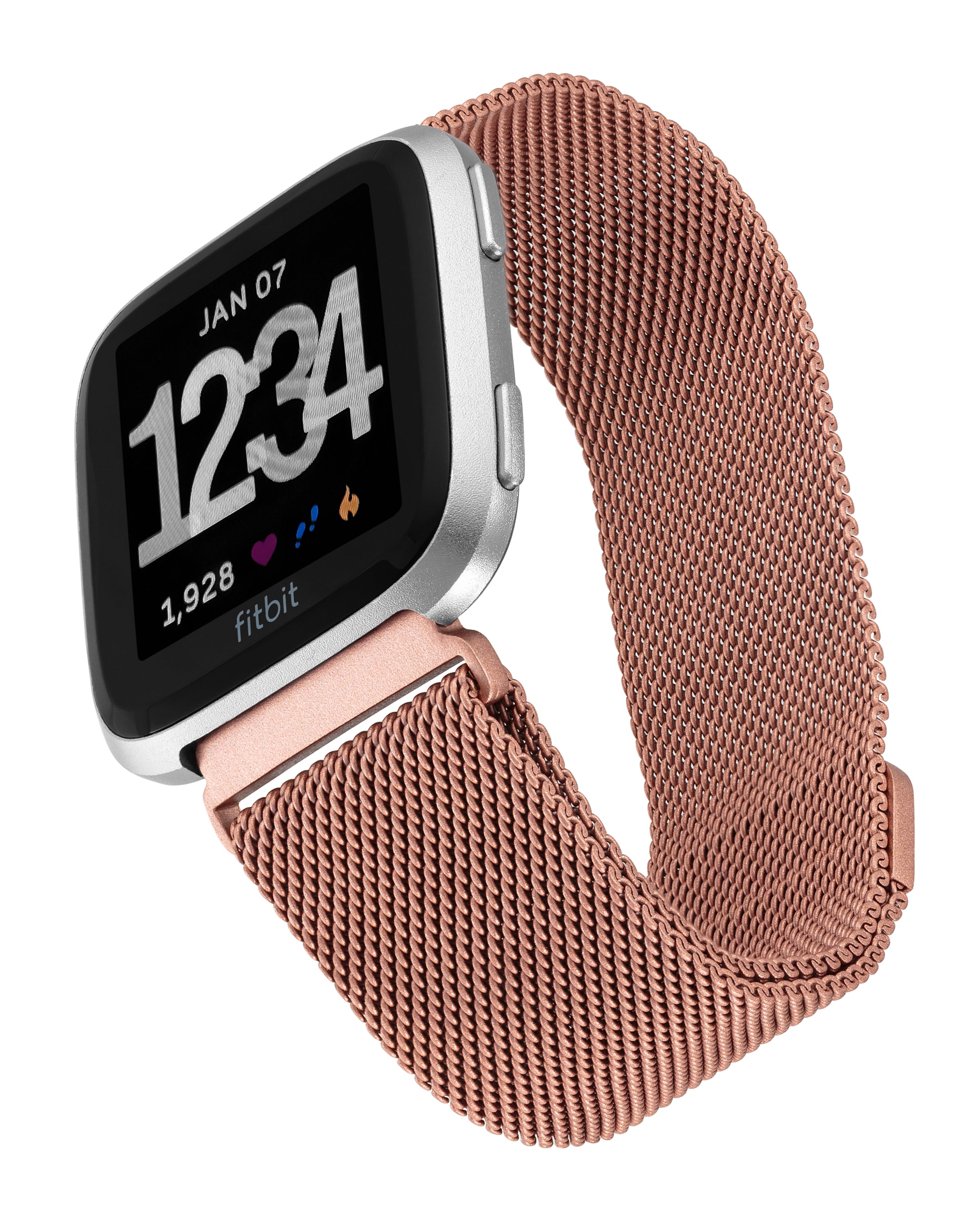 Rose Gold Amazon Fitbit Versa Watch Rose Gold Fitbit Versa Leather