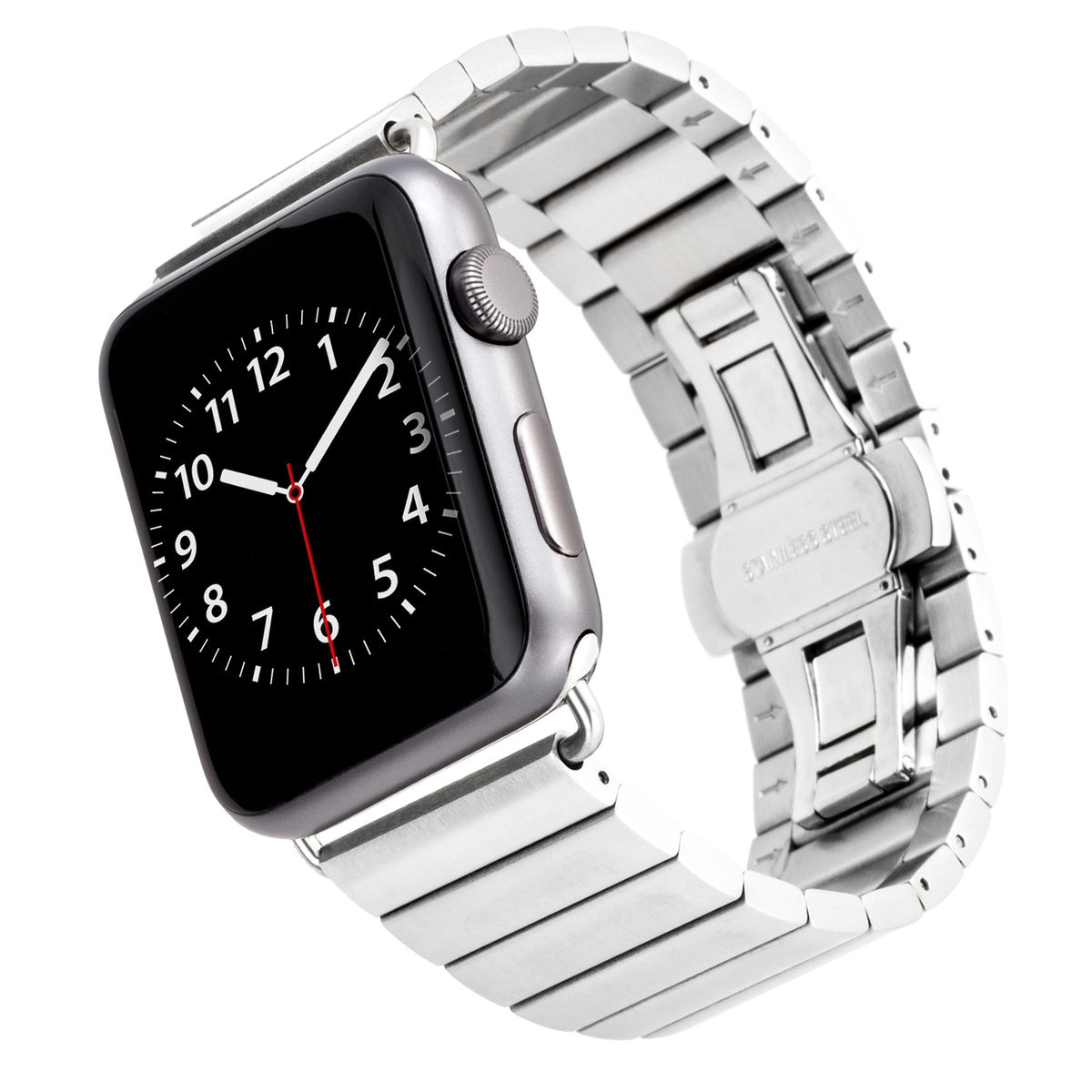 Stainless Steel Bar Link Band for Apple Watch®