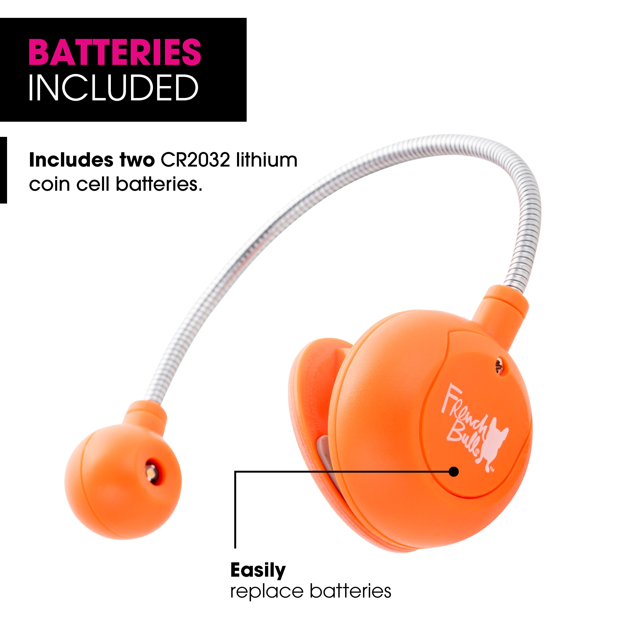 LED Disc Book and Reading Light by French Bull