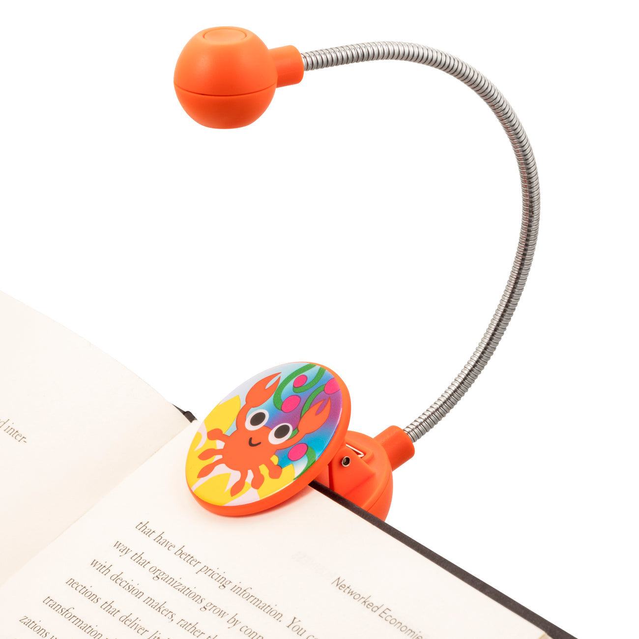 LED Disc Book and Reading Light by French Bull