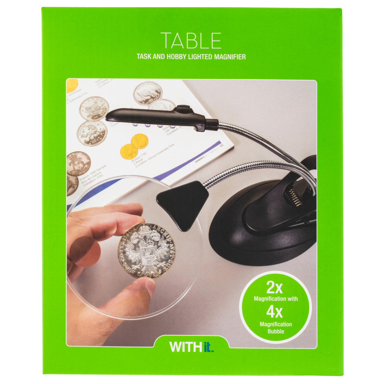 Table Lighted Magnifier