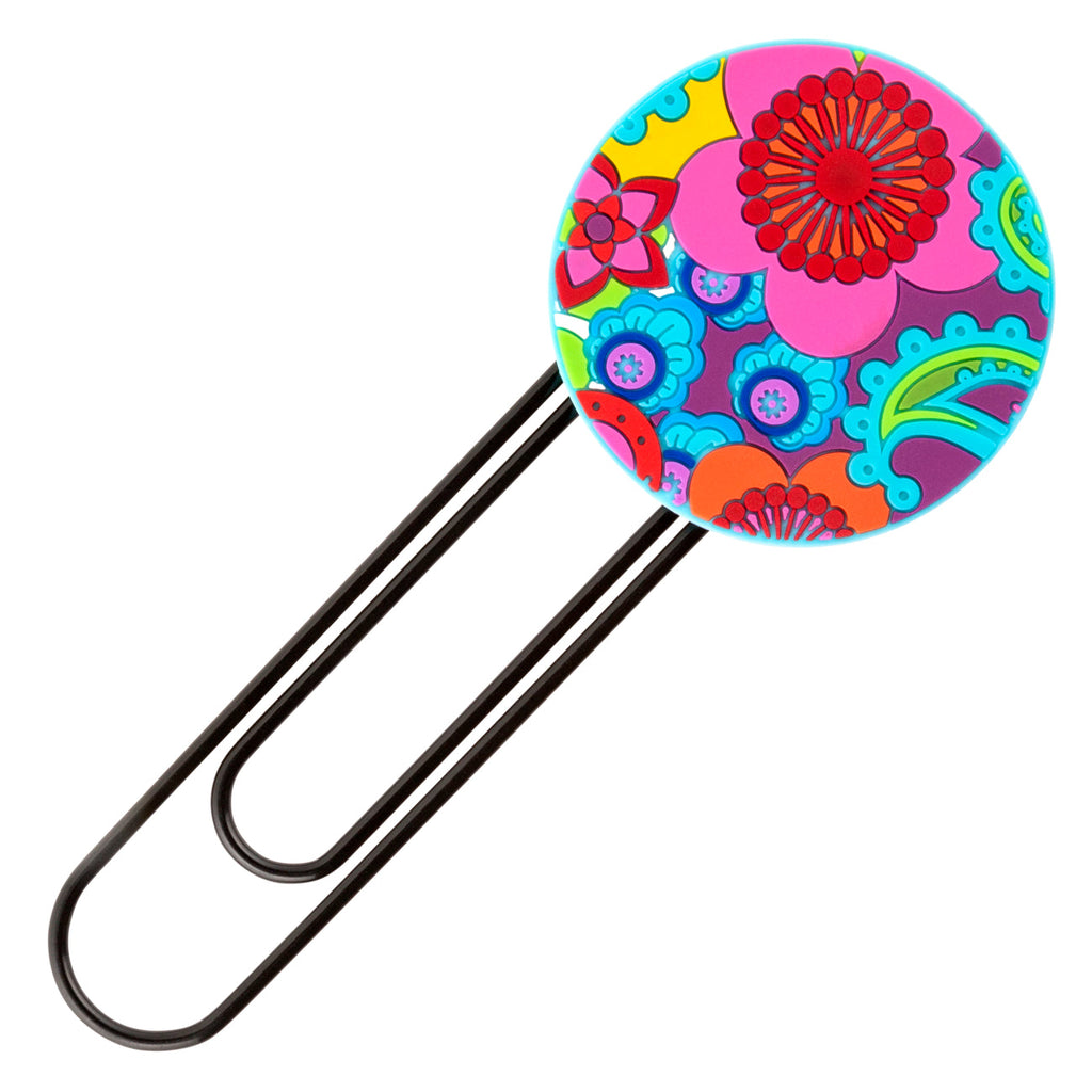 Silicone Paper Clip Bookmark