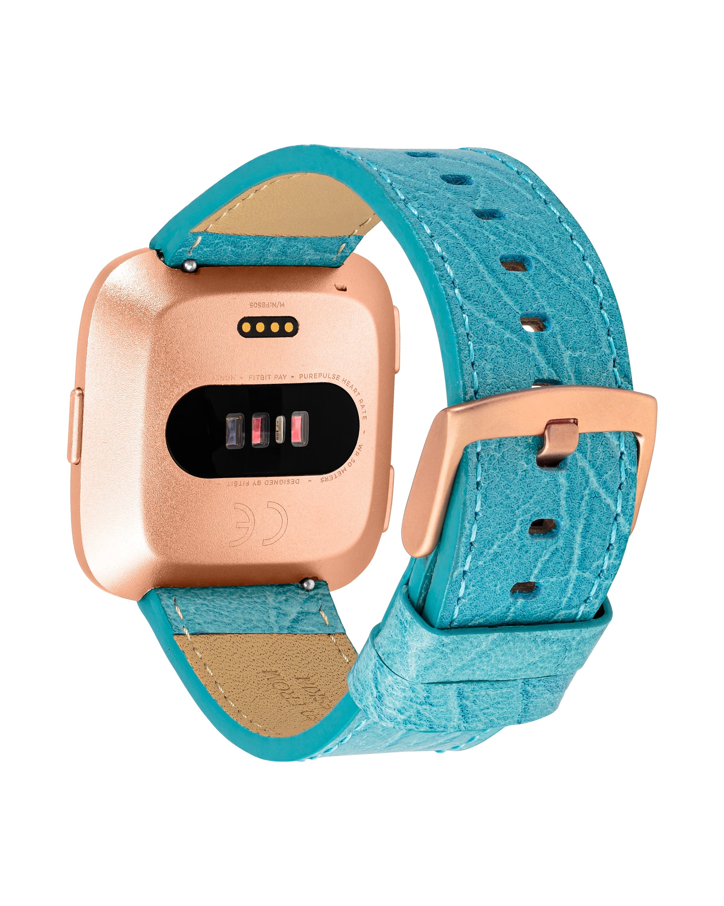 Leather Band for Fitbit Versa
