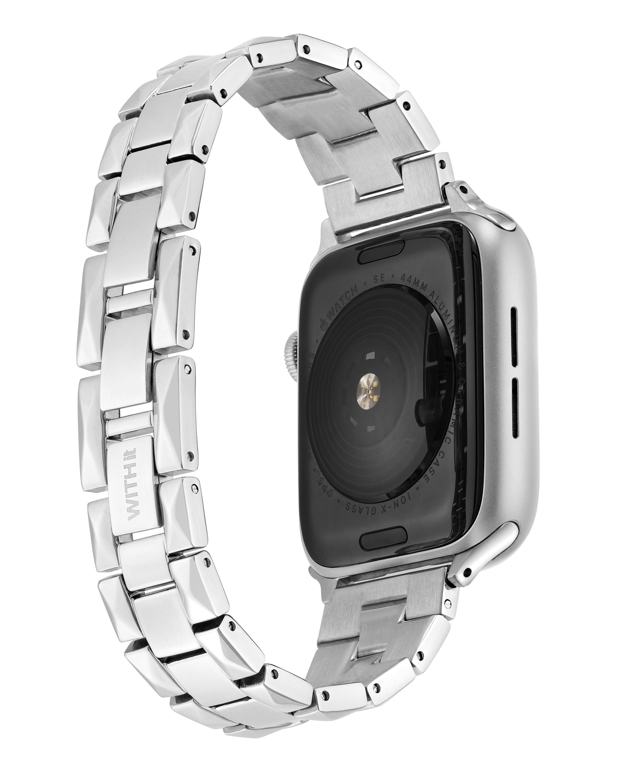 Stainless Steel Pyramid Bracelet for Apple Watch®
