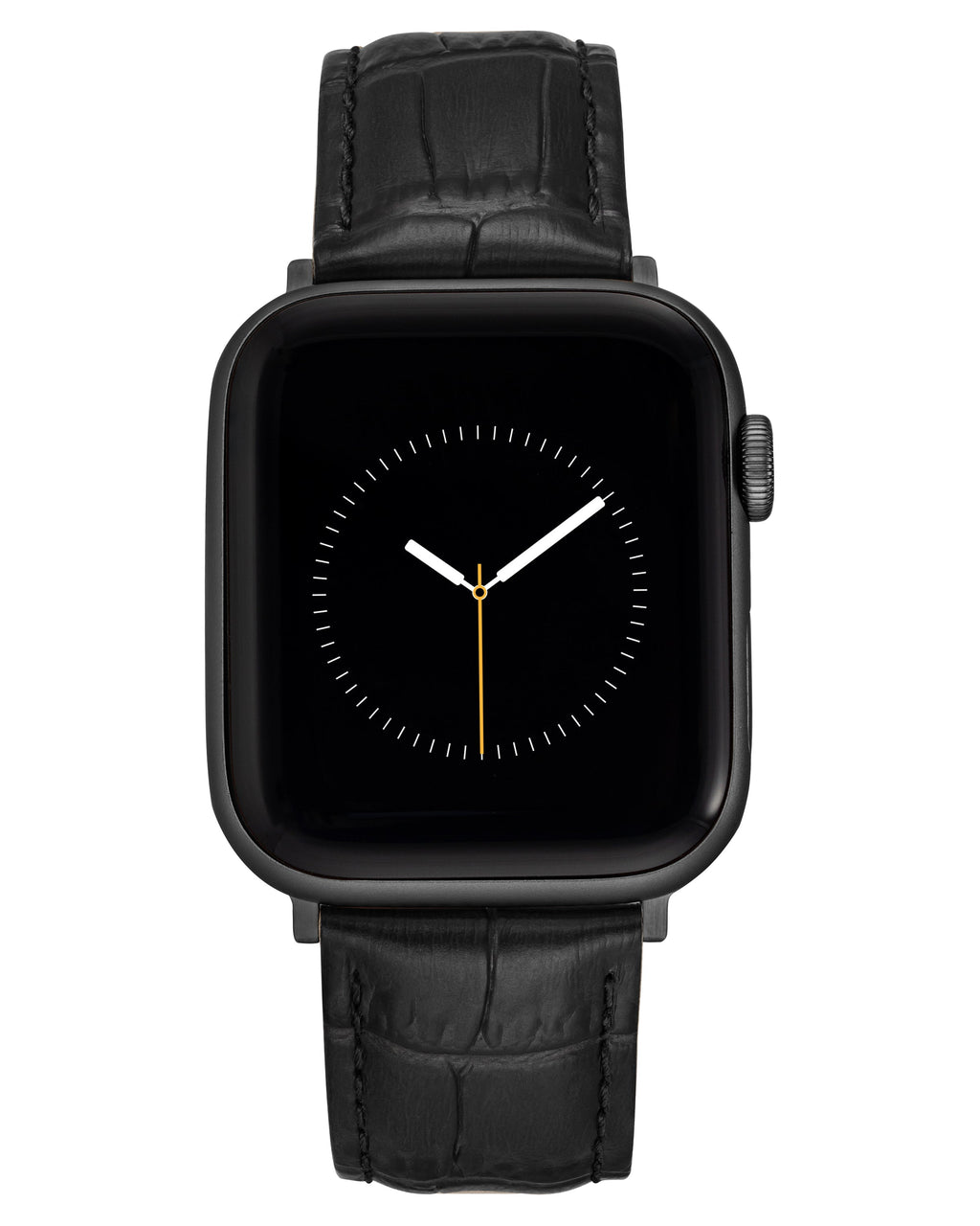 Croco Grain Leather Band Apple Watch®