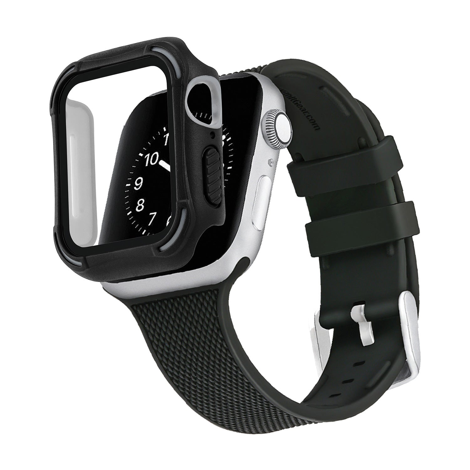 Dual Layer Full Protective Case with Glass for Apple Watch®