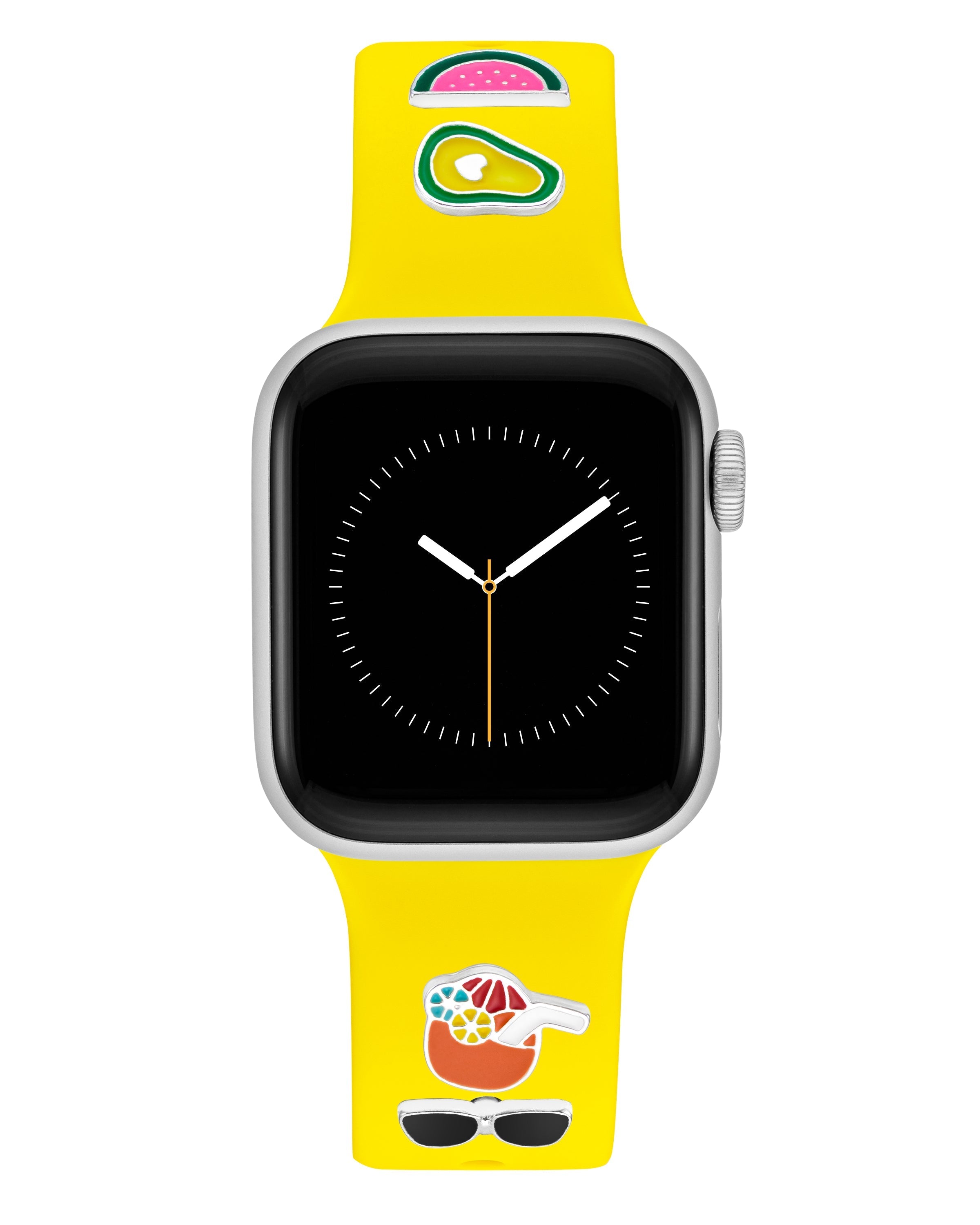 Band Candy Smooth Silicone Band and Paradise Charm Set for Apple Watch®