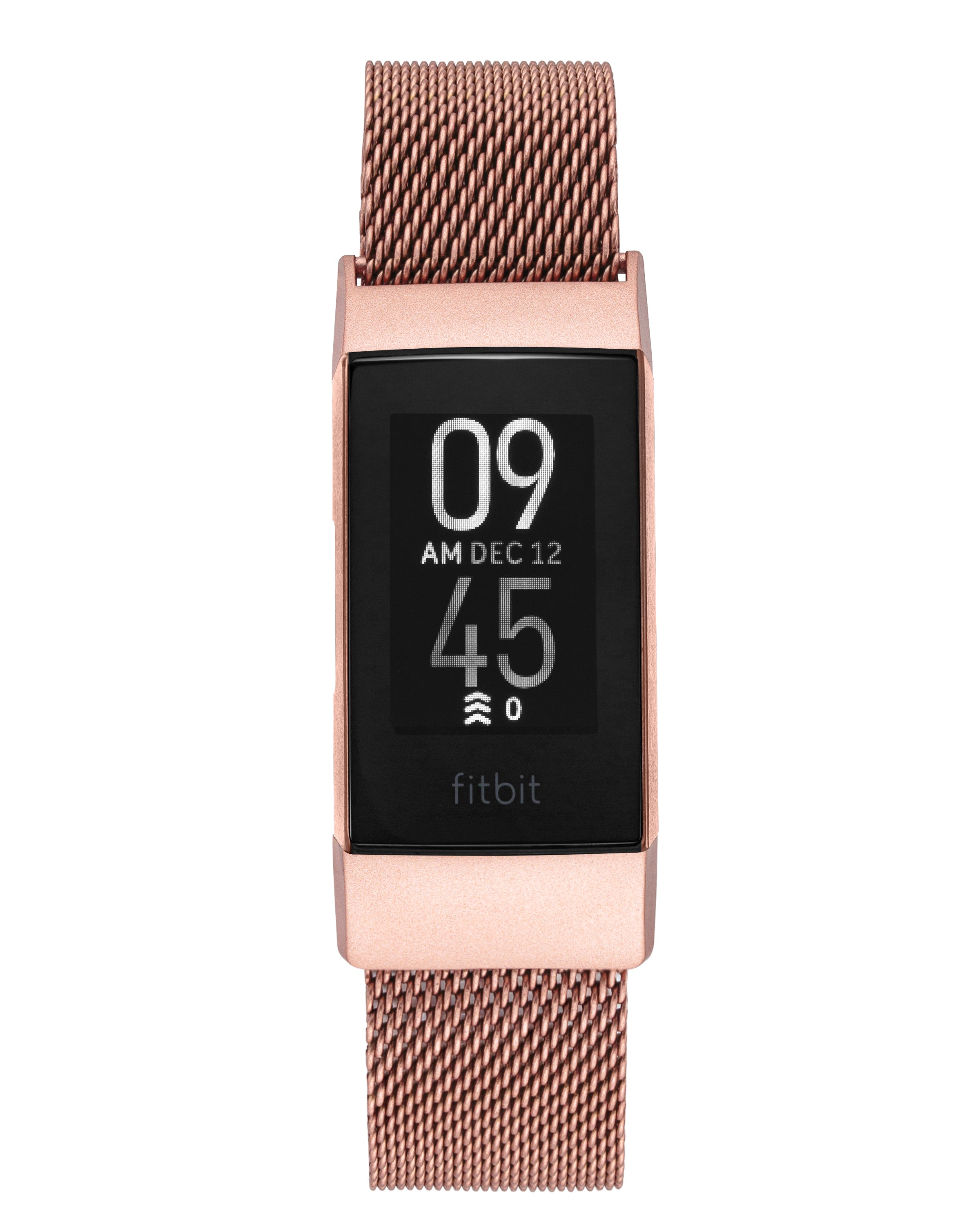 Designer Mesh Band for Fitbit Charge 3 & Charge 4 by WITHit in Rose Go