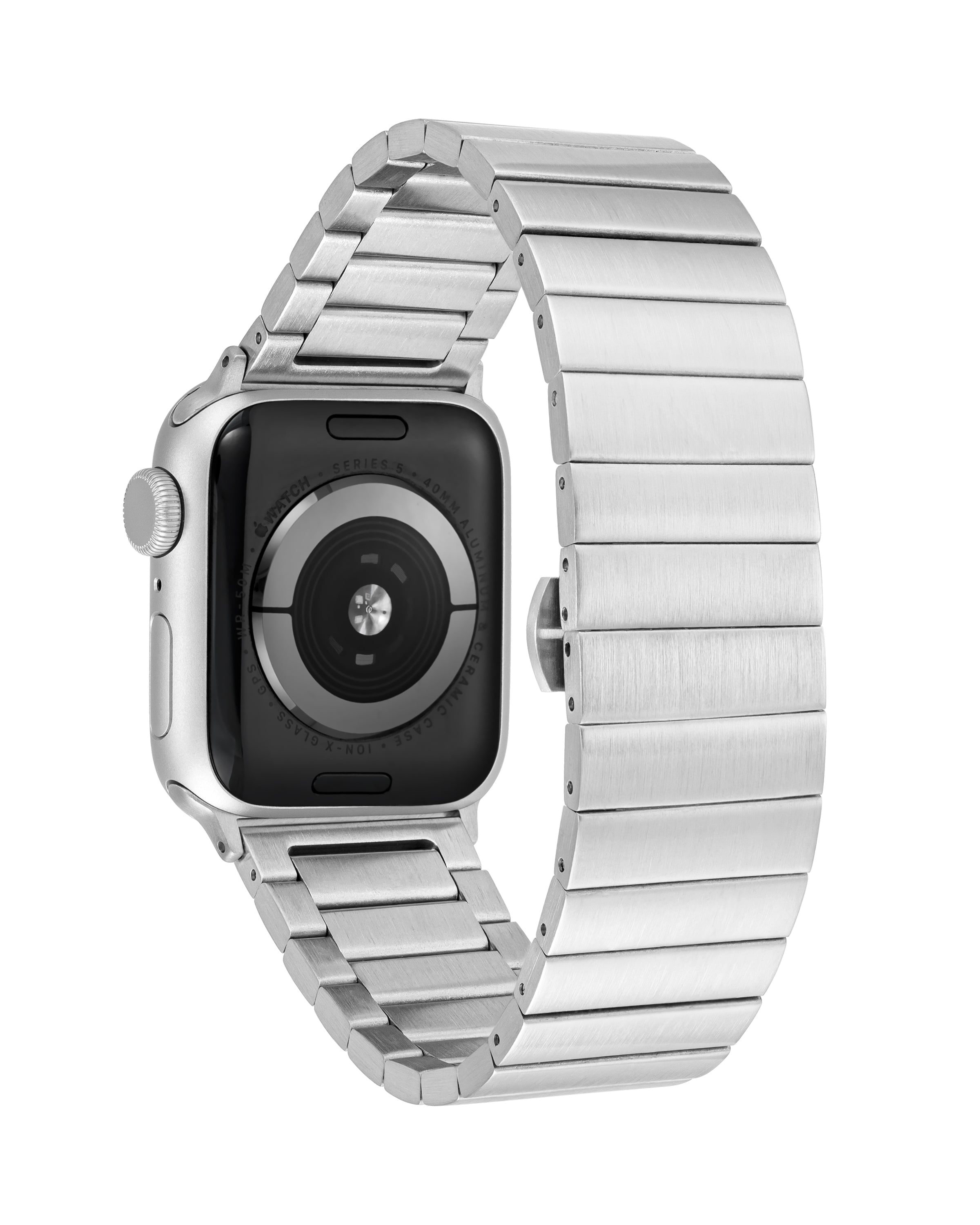 Stainless Steel Bar Link Band for Apple Watch®