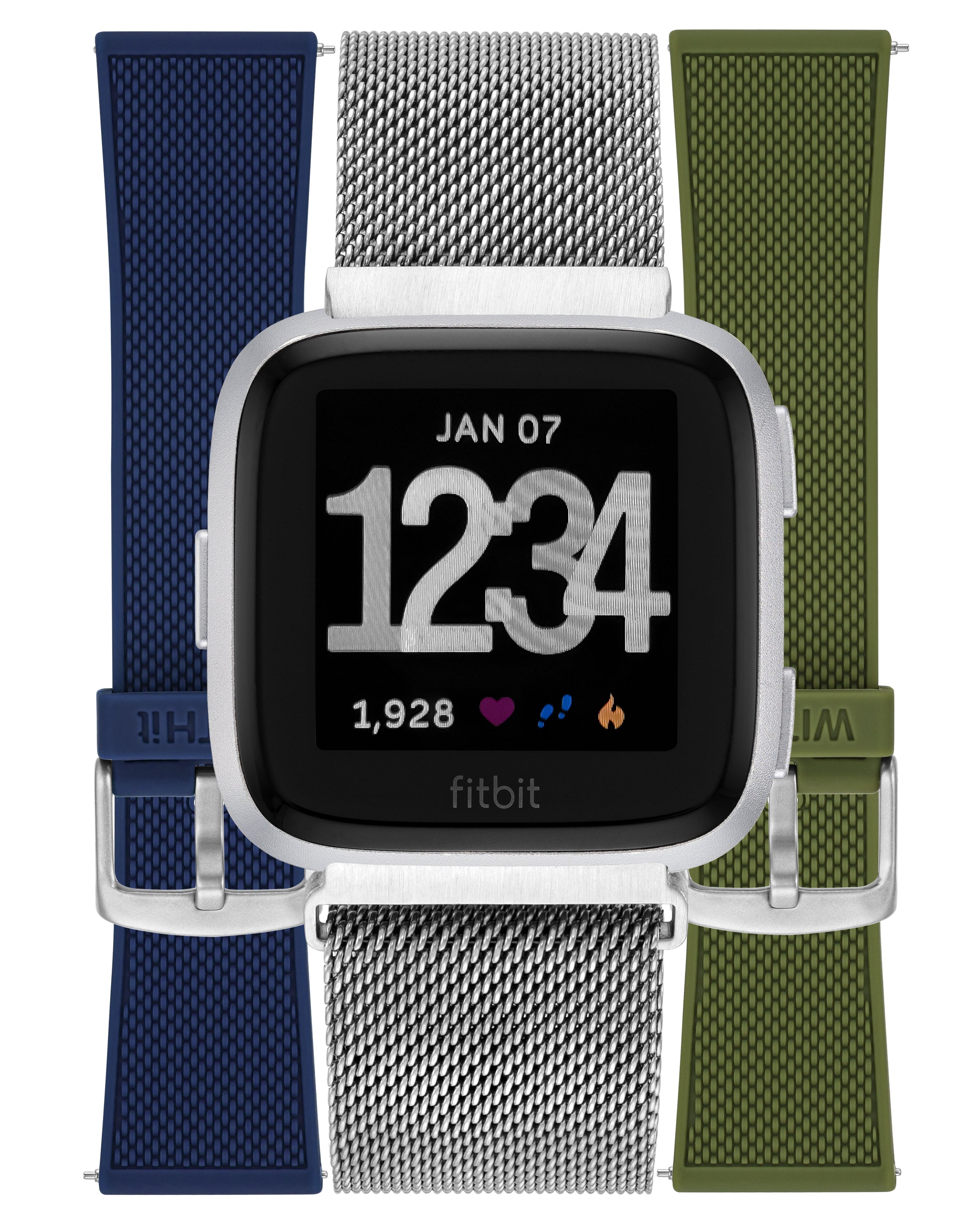 Mesh Bands for Fitbit Versa, 3-Pack